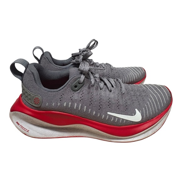 Nike ReactX Infinity Run 4 Lace Up Running Shoes Gray Size 6 - Picture 1 of 9